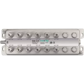 axing BAB 12-02 - Kabelsplitter - 5 - 1006 MHz - stal nierdzewna - A - F - 245 mm