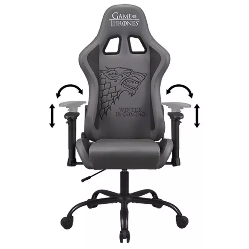 Fotel gamingowy SUBSONIC SA5609-GOT1 — konstrukcja symetryczna, regulowana wysokość