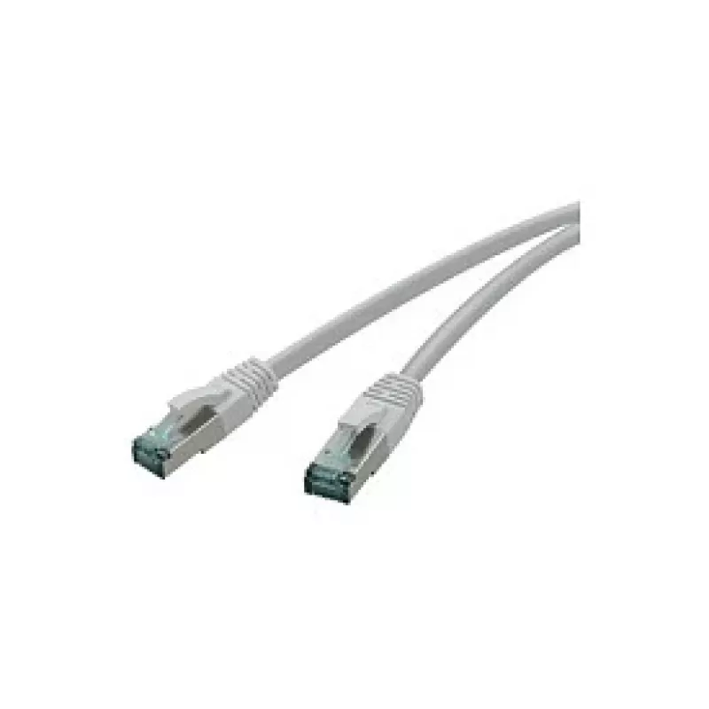 Czerwony Kabel krosowy Cat.6a 20,0m biały Cat.6a S/FTP AWG 27/7, 2xRJ45, biały, 20,0m