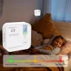 Czujnik tlenku węgla QOLTEC 52577 — alarm zasilany bateriami, poziom dźwięku 85 dB