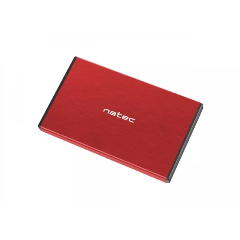 Obudowa zewnętrzna NATEC RHINO GO (USB 3.0, 2.5 inch, czerwona)
