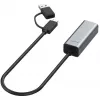 Adapter Ethernet ALLNET ALL-NC-2.5G-USBC_A USB 3.0 Type-C i Type-A 2,5 Gb/s Multi-Gigabit LAN