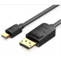 adapter kablowy DisplayPort na HDMI Vention HAGBG 1,5 m, DisplayPort na HDMI, Czarny