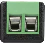 Adapter interfejsu kablowego Wentronic 76741 2-pin RCA Czarny - Zielony (76741)