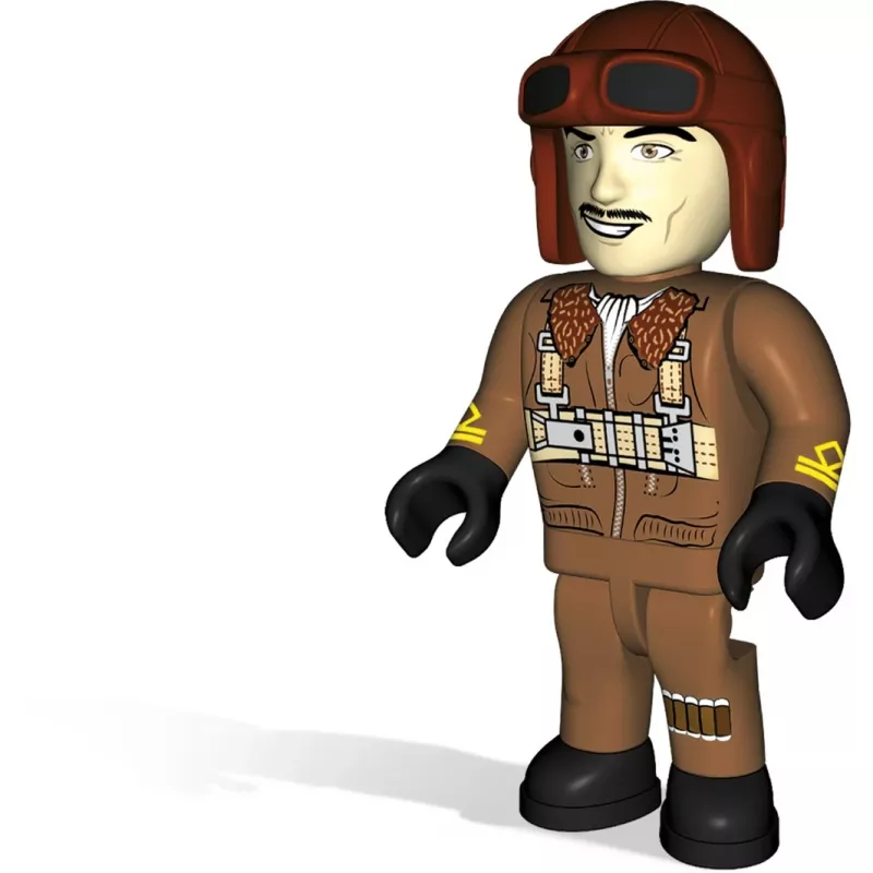Zabawka konstrukcyjna Cobi Macchi C.202 Folgore model 5760 – zestaw do budowy modelu w skali