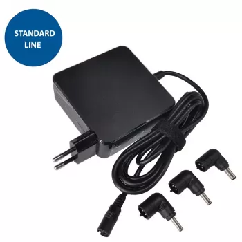 Ładowarka do laptopa ASUS 65W: 15-20V, 4A, z 3 adapterami