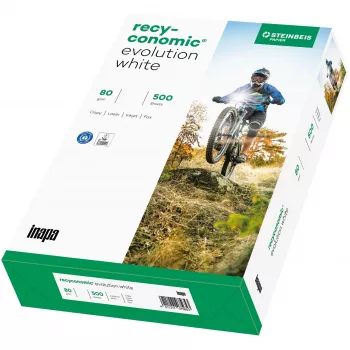Recyconomic Evolution biały A3, papier DIN A3 (500 arkuszy), 80 g/m²