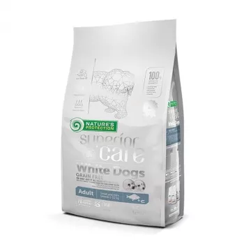 Sucha karma dla psa nature’s protection Superior Care biały Dogs Grain Free Adult Small Fish 1.5 kg