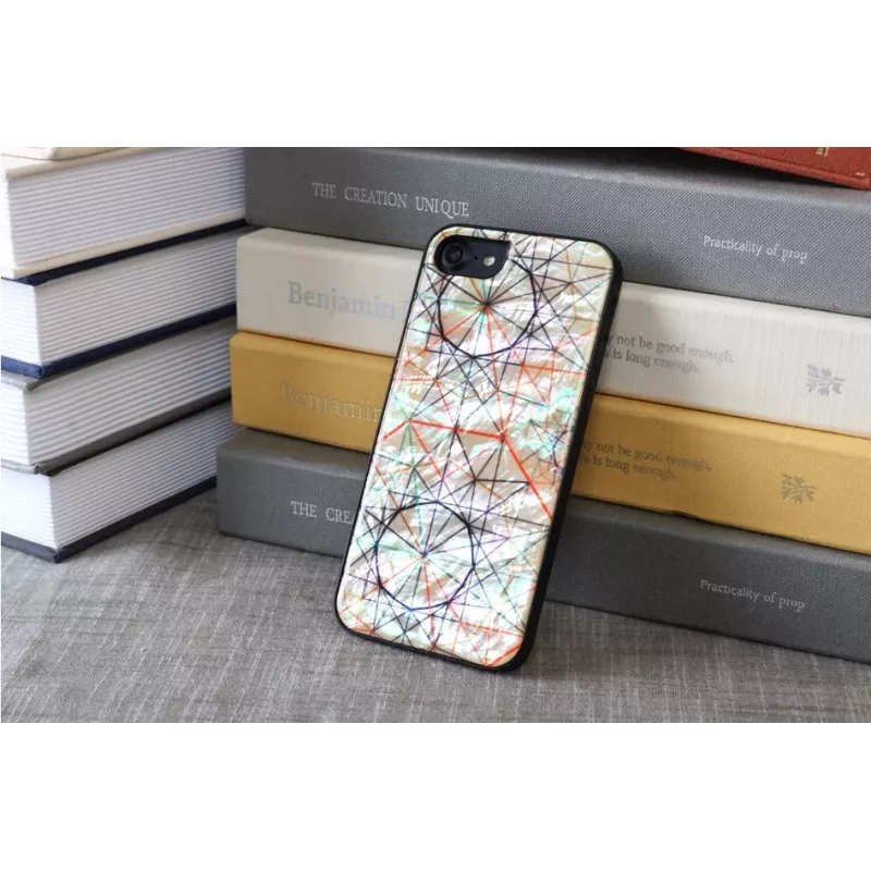 Etui ochronne iKins do Apple iPhone 8 / 7 — artystyczna czerń