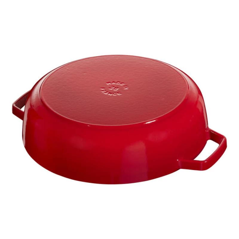 Staub Pieczeń Chistera 28cm okrągła czerwona wiśnia 40511-474-0 405114740 (40511-474-0)