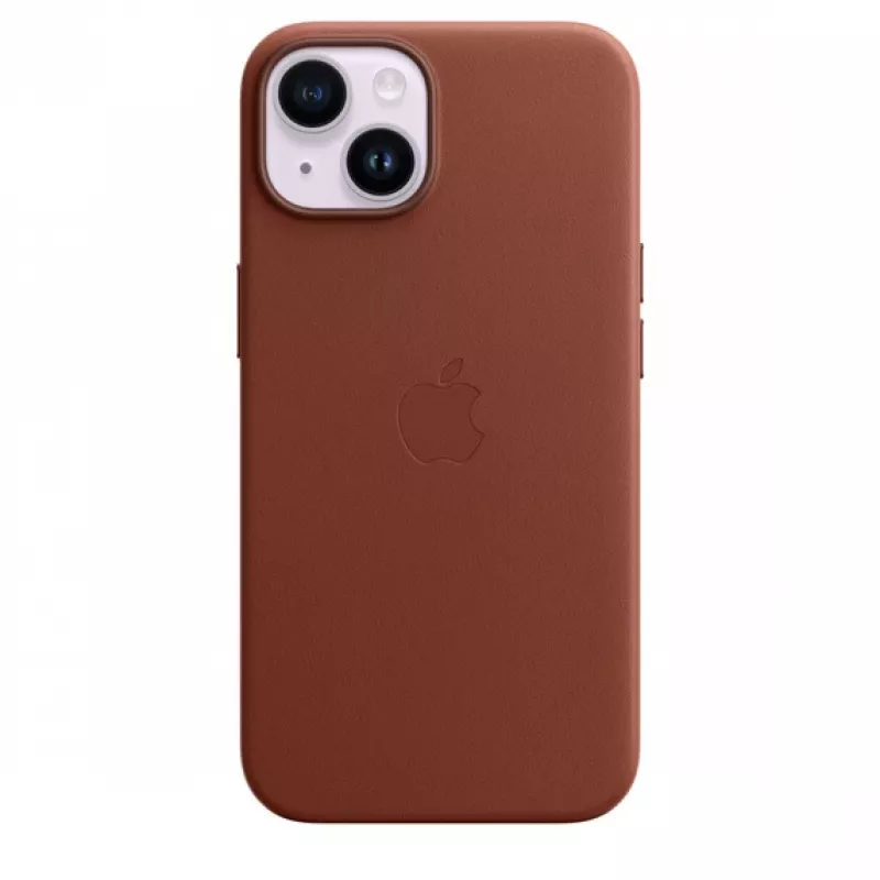 Apple | 14 Skórzane etui z MagSafe | Etui z MagSafe | Apple | iPhone 14 | Skóra | Kolor Umber