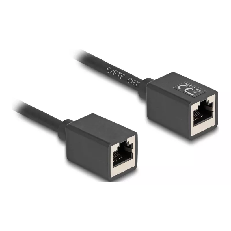 Kabel sieciowy DeLOCK 90334 RJ-45 Cat6a 7,5 m czarny