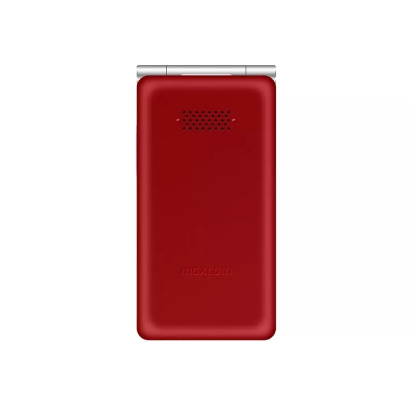 Telefon z klapką MAXCOM MaxCom Comfort MM835, Dual SIM, 3.5 cala (8.89 cm) 320x480, 1400 mAh, czerwony