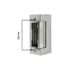 Zamek elektromagnetyczny QOLTEC 52459 12V symetryczny z pamięcią i blokadą