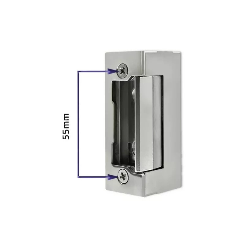 Zamek elektromagnetyczny QOLTEC 52459 12V symetryczny z pamięcią i blokadą