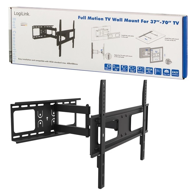 Uchwyt do telewizora LogiLink BP0028 177,8 cm (70 cale) czarny