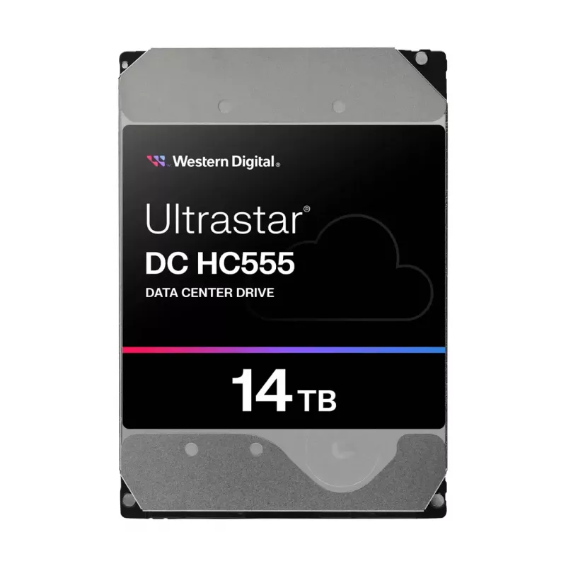 WD Ultrastar DC HC555 - Festplatte - Datencenter - 14TB - intern - 3,5 (8,9 cm) - SATA 6Gb/s - 7200 rpm - Puffer: 512MB (0B48721)