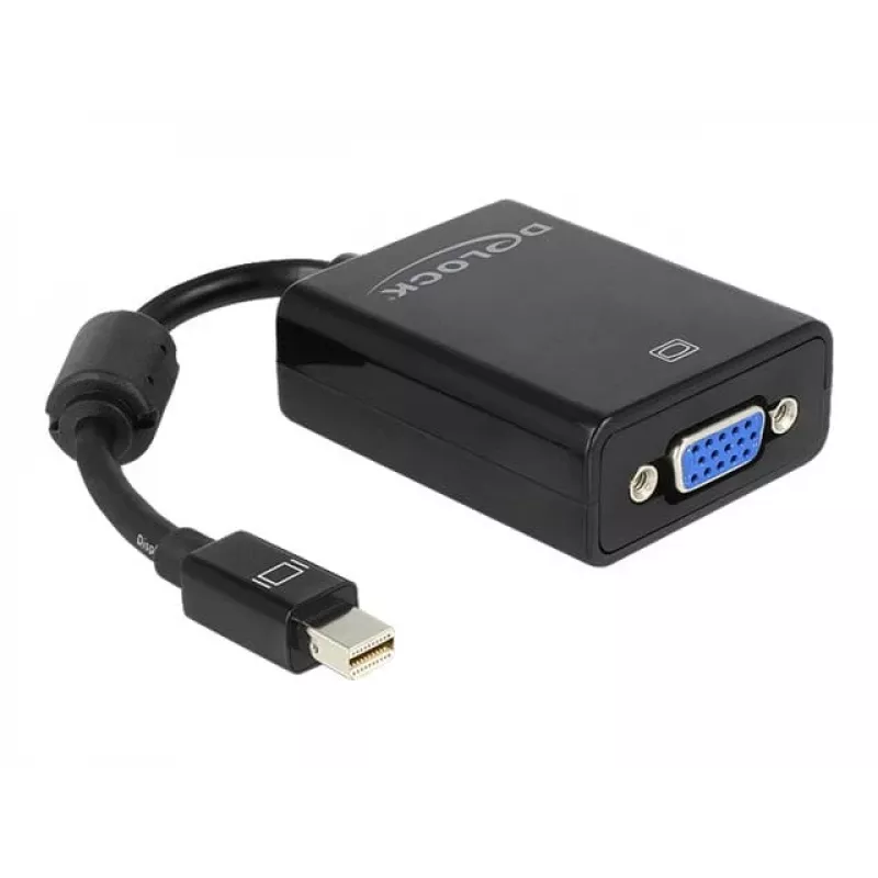 Adapter kabla wideo DeLOCK 65256 Mini DisplayPort do VGA