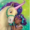 Zestaw puzzli Ravensburger Unicorn Academy — 3 x 49 elementów, dla dzieci