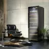Caso | Smart Wine Cooler | WineExclusive 180 | Energy efficiency class G | Showcase | Free standing | Bottles capacity 180 bottles | Cooling type Compressor technology | Czarny