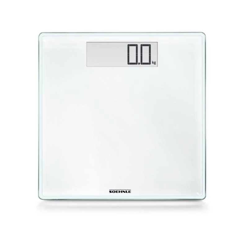 Soehnle Style Sense Comfort 100 elektroniczna waga łazienkowa prostokątna biała (STYLE SENSE COMFORT 100)