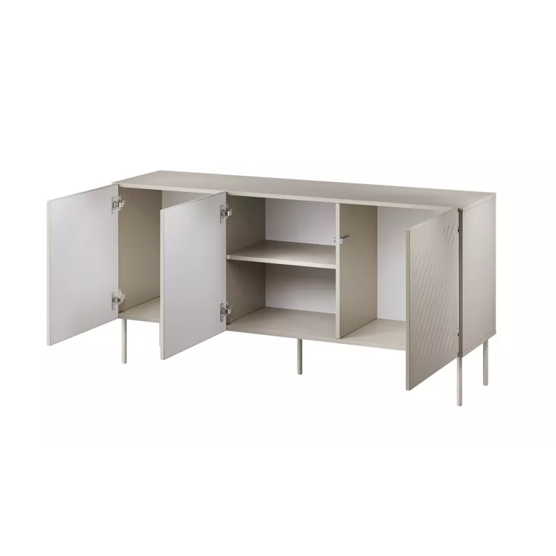 Cama SIENA komoda 150,5x40x75 matowy kaszmir