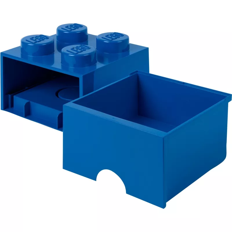 LEGO Brick Drawer 4 niebieski, pudełko do przechowywania niebieskie