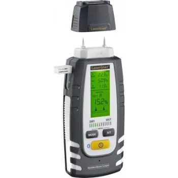 Wilgotnościomierz Laserliner MultiWet-Master Compact Plus z pomiarem temperatury