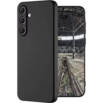 Ochronne etui tylnie jt berlin do Samsung Galaxy A55 5G — Pankow Soft, czarne