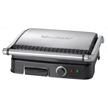 Clatronic KG 3487 grill elektryczny (2000W blat, czarny i srebrny)