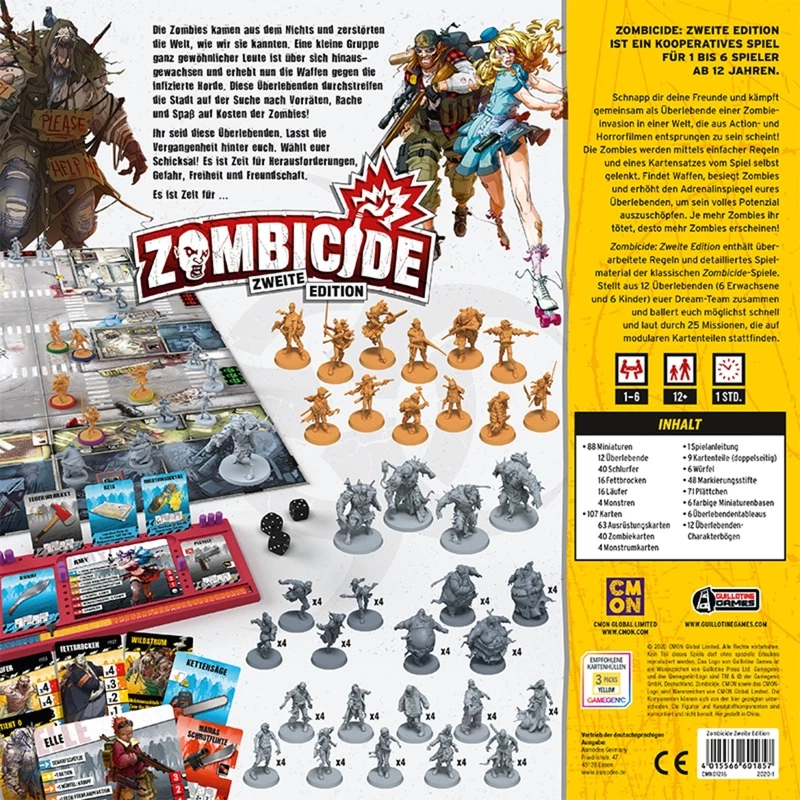 Zombicide 2. Edition Family Game