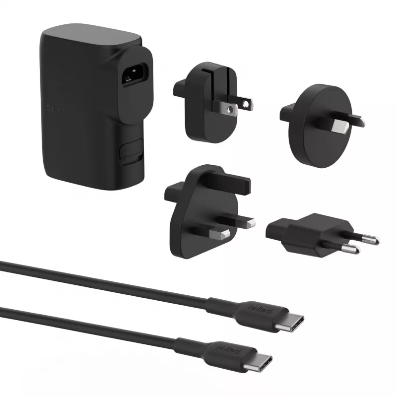 Ładowarka sieciowa Belkin BPZ003bt1MBK-B6 uniwersalna czarna AC szybkie ładowanie