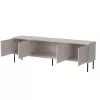 szafka RTV ABI 4D 200x38x62 kaszmir matowy