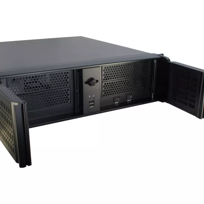 Inter-Tech 3U-3098-S Rack Czarny