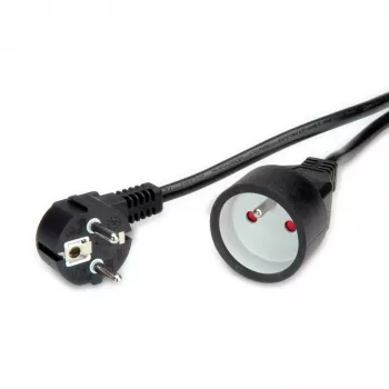 Kabel zasilający Czarny VALUE 19.99.1170 3m CEE7/7 CEE7/5