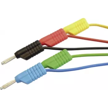 Zestaw przewodów pomiarowych Voltcraft MS 4250S z wtykami bananowymi 4 mm