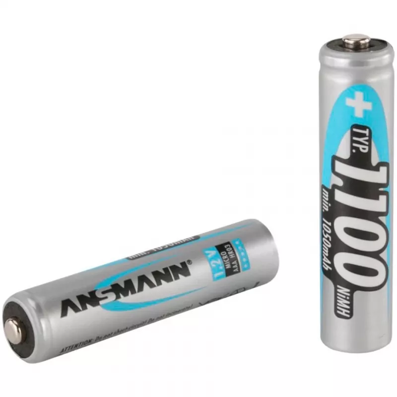 Bateria Ansmann 1x2 NiMH 1100 mAh Micro AAA HR03