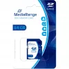 MediaRange - karta pamięci flash - 64GB - klasa 10 - SDXC - niebieska (MR965)