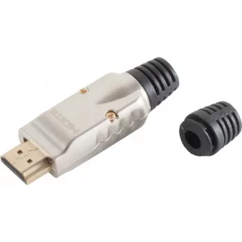 Złącze HDMI ShiverPeaks 77405-S metalowe do samodzielnego montażu, kompatybilne z 4K2K