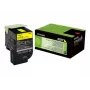 Toner Lexmark 80C20Y0 3000 stron Żółty