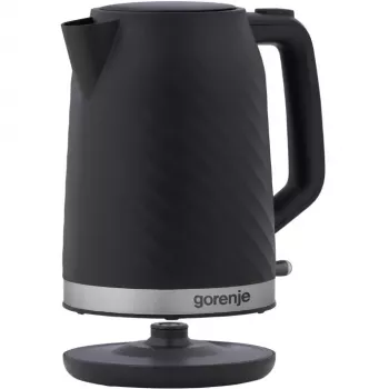 Czajnik elektryczny Gorenje K17SPB, pojemność 1,7 l, moc 2200 W, czarny | Gorenje