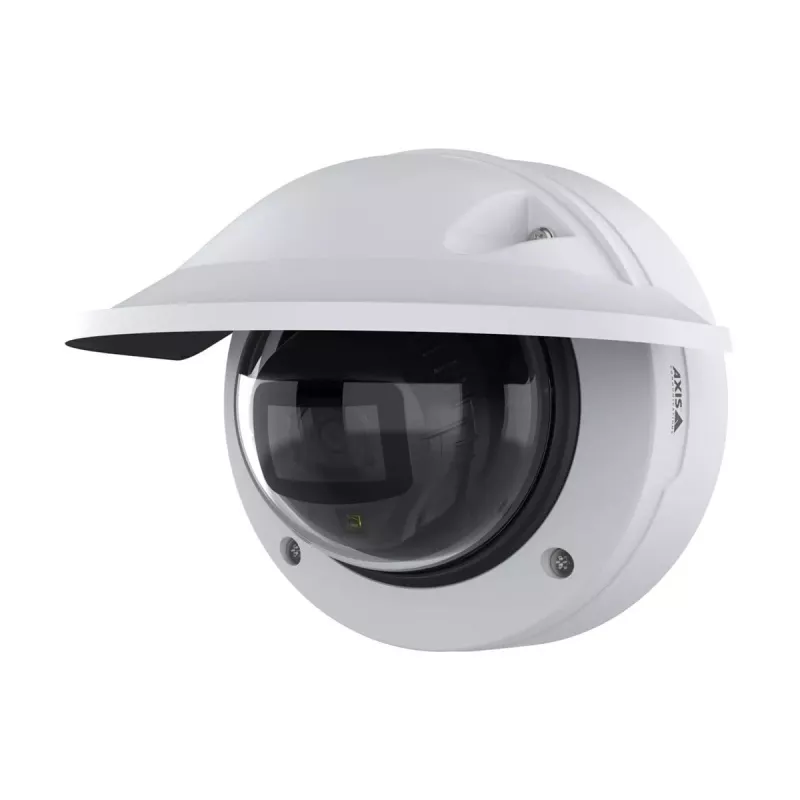 Kamera IP Axis P3278-LVE — kopułkowa, 3840×2160, wewnętrzna i zewnętrzna, montaż sufitowy/ścienny, przetwornik CMOS 1/1,8 cala, 0,03 lx, 103° H