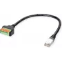 Adapter kablowy ROLINE RJ45 ST - Listwa zaciskowa push-in - Adapter - Sieciowy (12.02.1171)