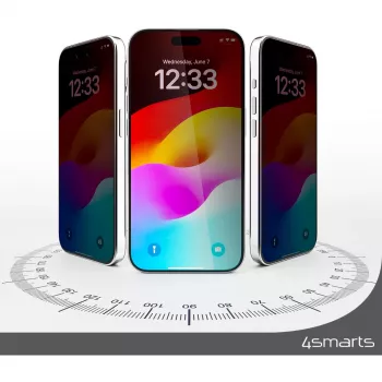 Folia ochronna 4smarts 540599 na iPhone 15 Plus odporna na zarysowania