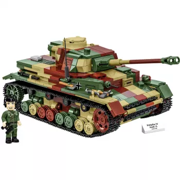 Blocks WWII PZKPFW IV AUSF.G 1107 klocki