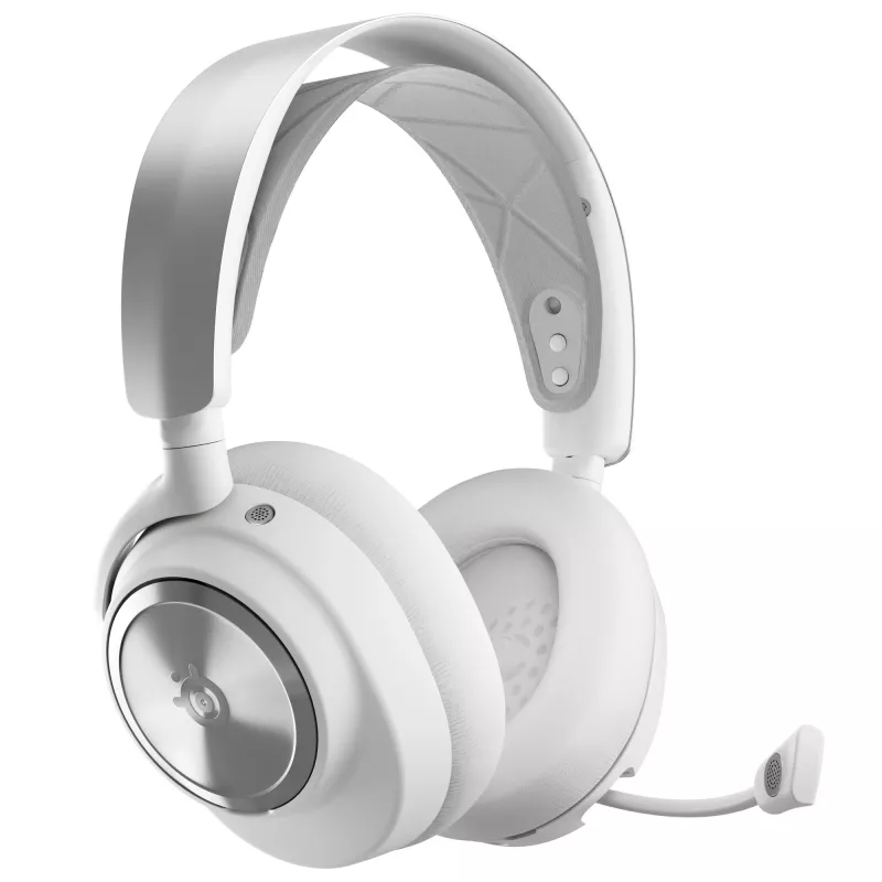 Headset STEELSERIES 61524 wired circumaural biały head-band headphones