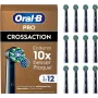 Oral-B Pro CrossAction końcówki wymienne do szczoteczki, 12 szt.