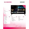 Telewizor LED Smart Display 24 cale SENCOR SLE 24S830MB — rozdzielczość HD, klasa energetyczna E