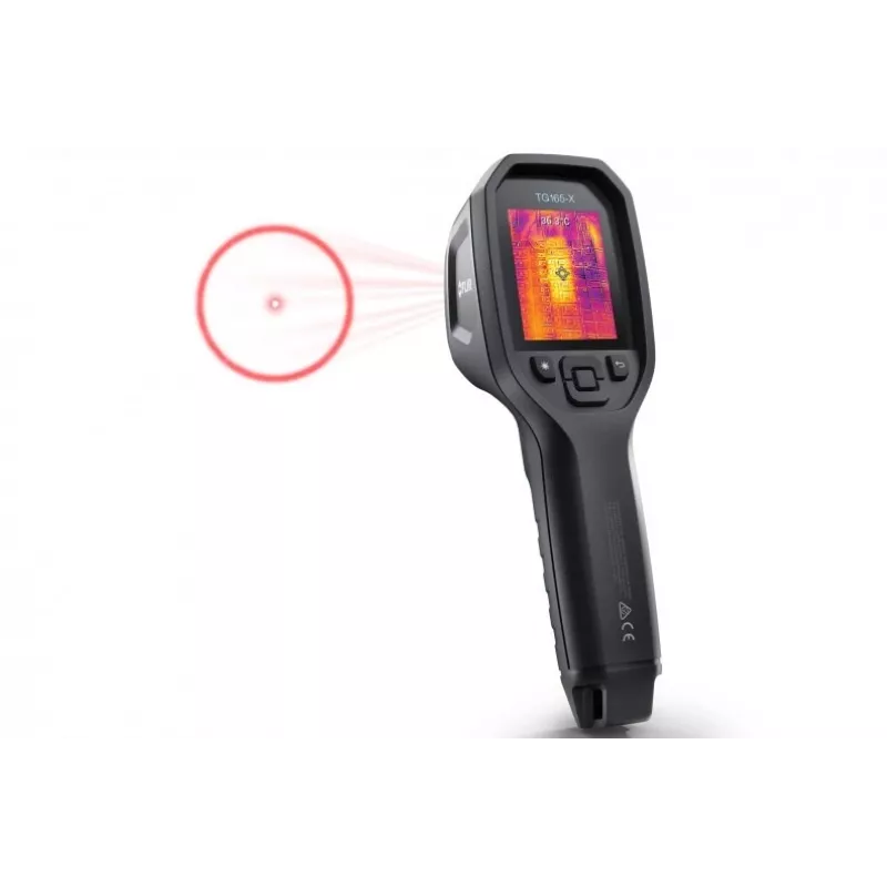 Kamera termowizyjna FLIR TG165-X MSX –25 do +300 °C 80 x 60 pikseli 8,7 Hz MSX®, zintegrowana lampa LED, aparat cyfrowy