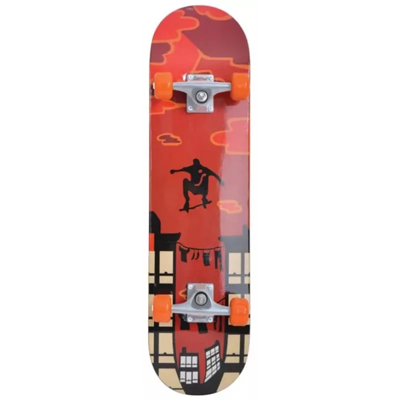 Schildkröt Funsports Kicker 31 Skateboard (classic) Maple wood Wielokolorowy